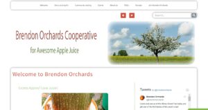 Brendon Orchards Cooperative Website